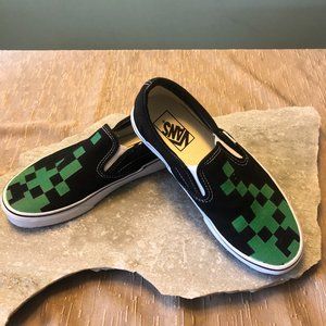 NEW Vans - Mine craft  size 5.5 mens or 7 womens